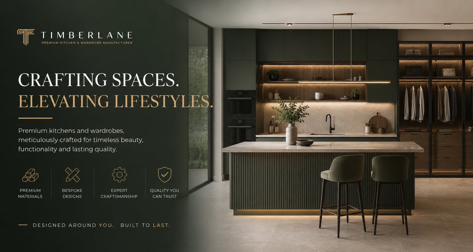 Timberlane — Crafting Spaces. Elevating Lifestyles. Premium Kitchen & Wardrobe Manufacturer.